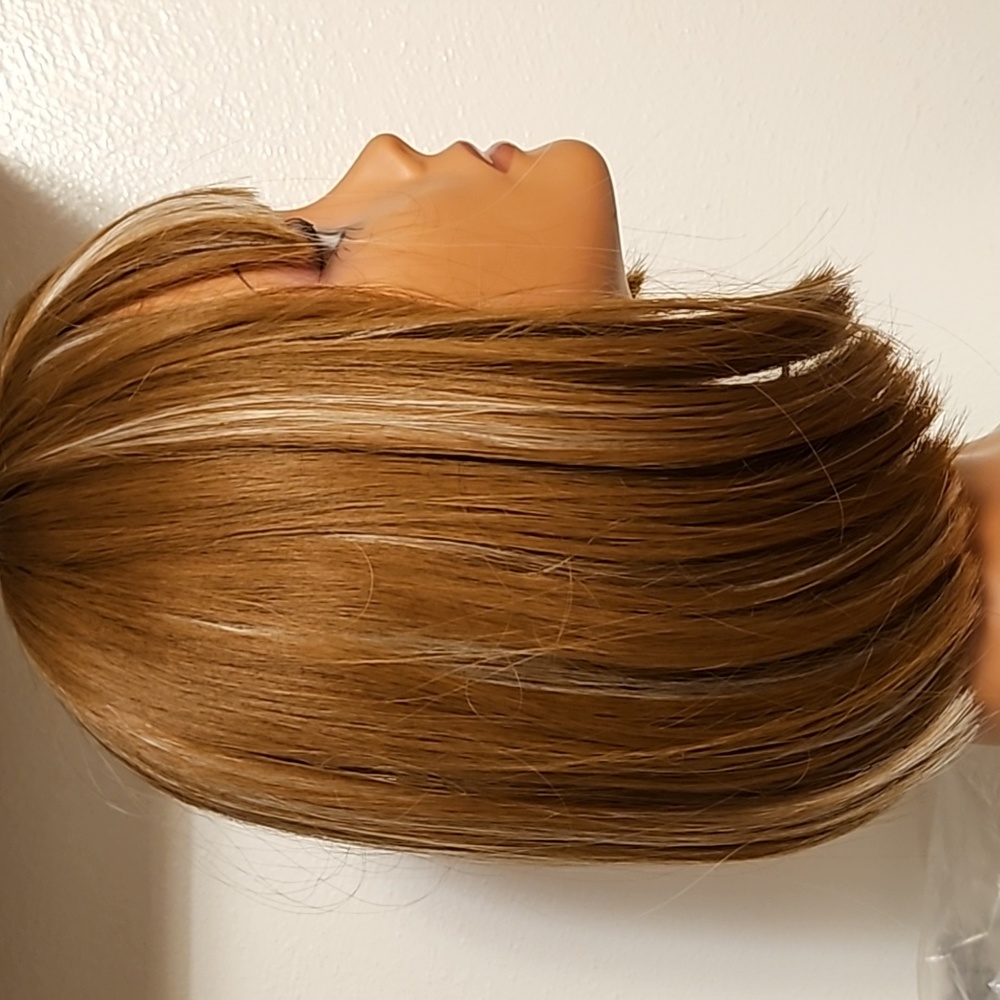 Synthetic wig red/ombre
